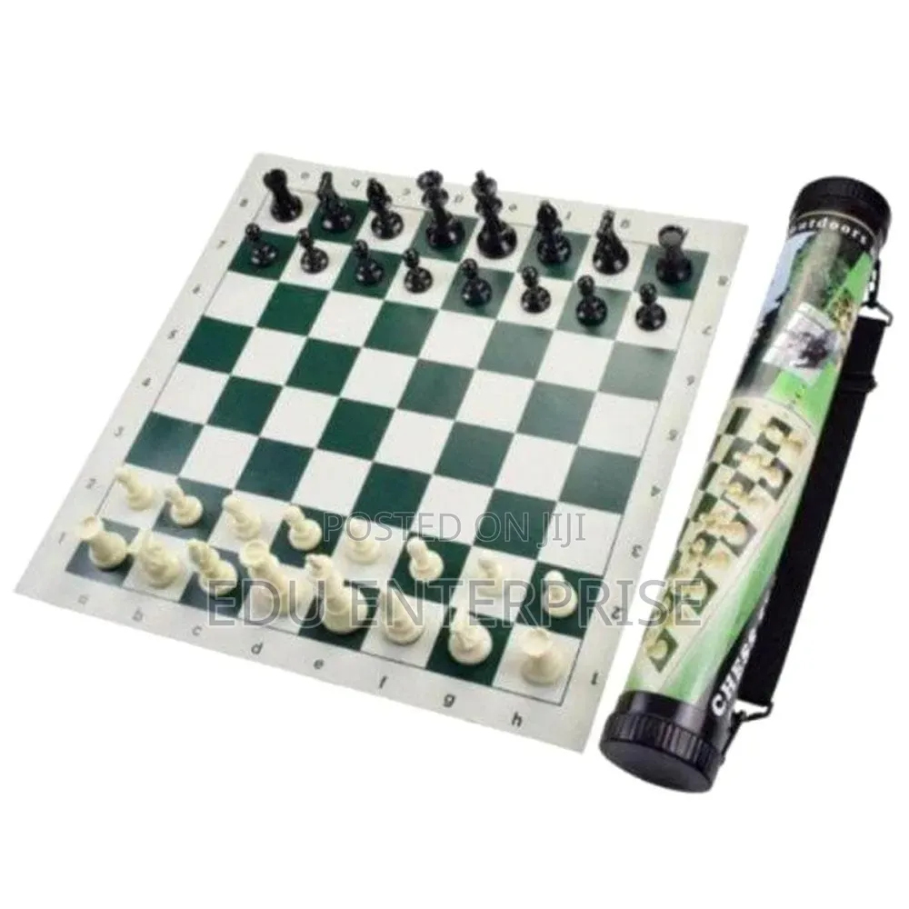 Chess Board With Chess Mat
