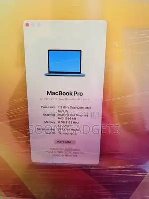 Laptop Apple MacBook Pro 2017 8GB Intel Core i5 SSHD+SSD 256GB