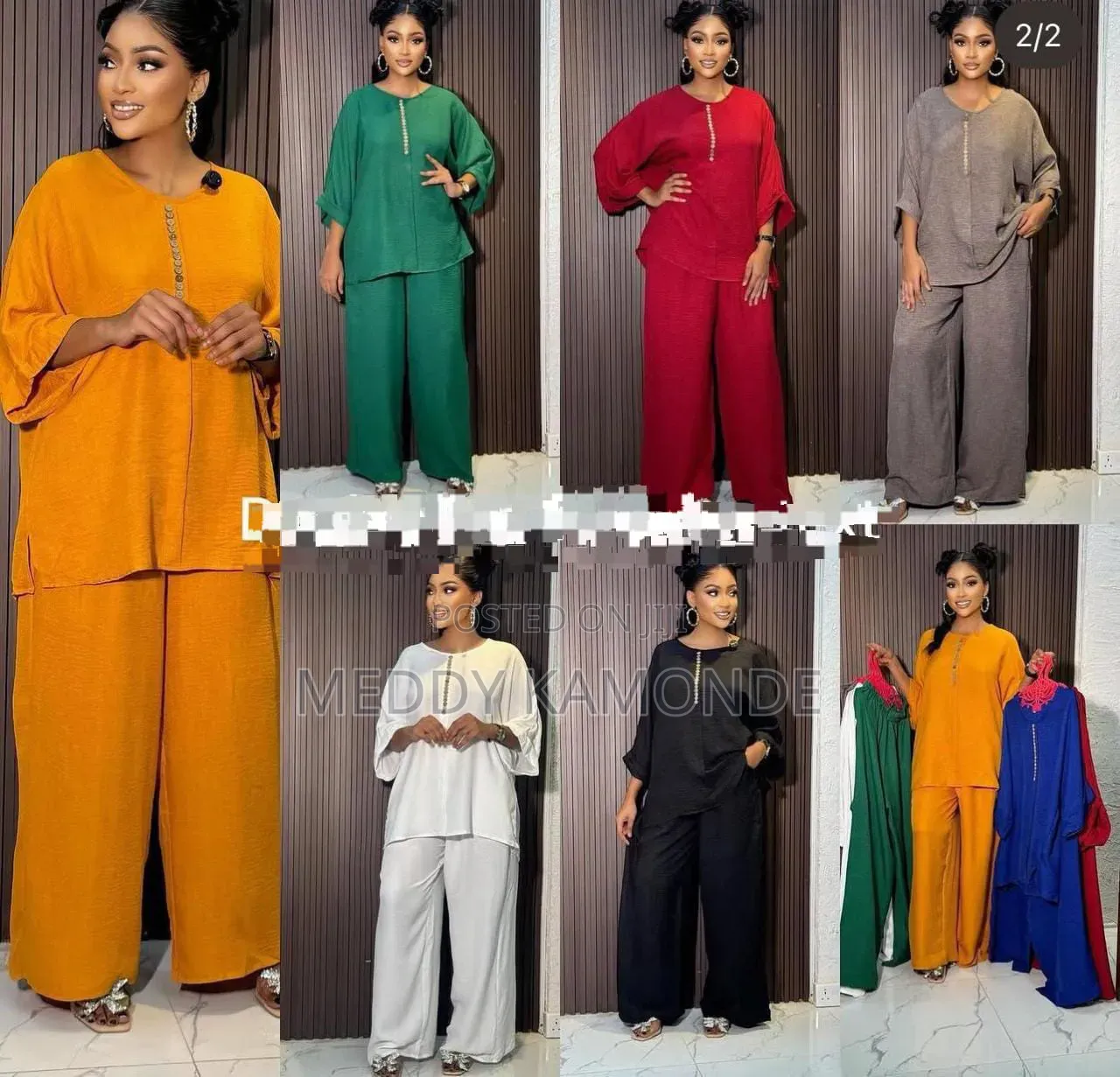 Stylish 2pc Trouser Set