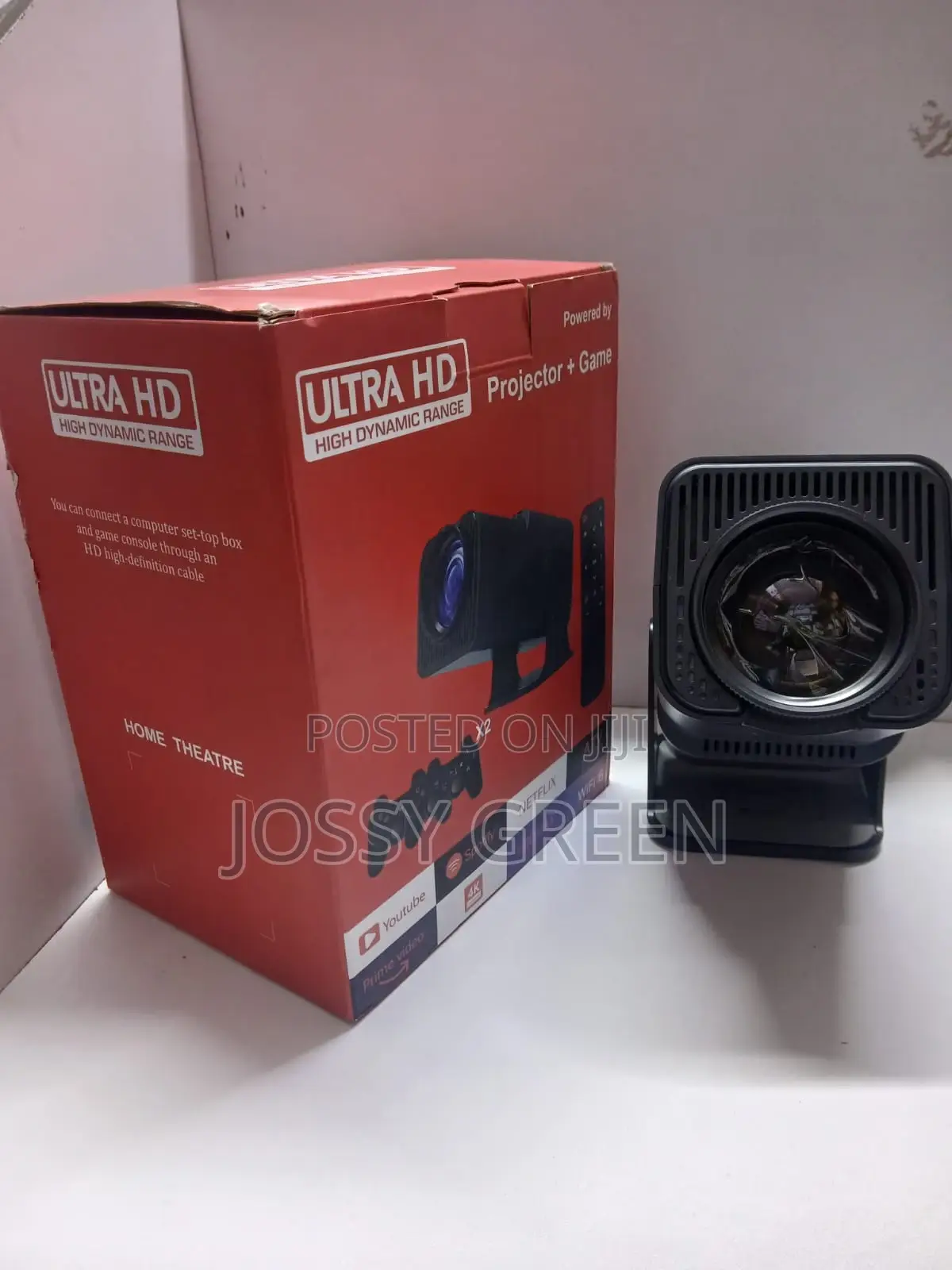 Utra Hd High Dynamic Range Gaming Projector Youtube Netflix 2+16gb