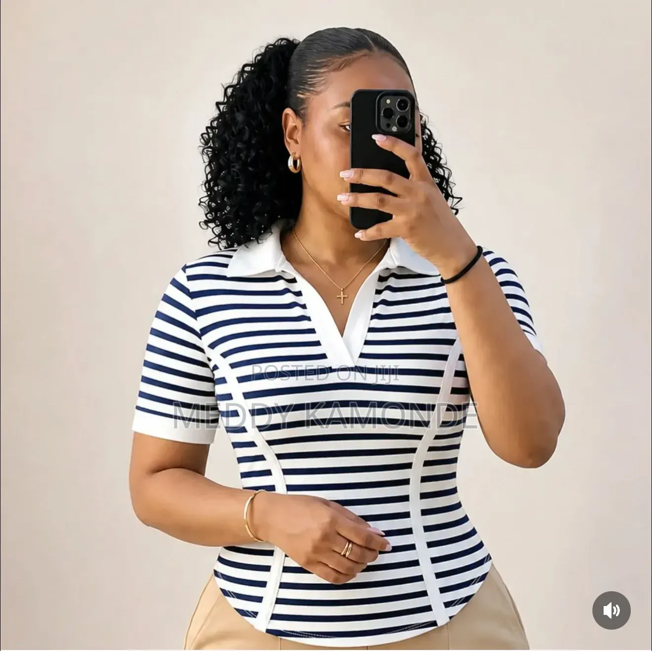 Smart Stripetshirt Tops