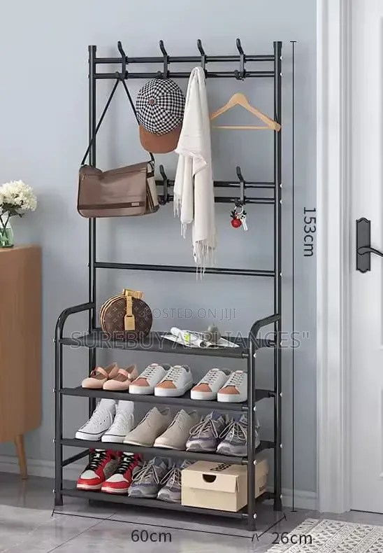 Multi-Layer Shoe Rack Hanger – Space Saving