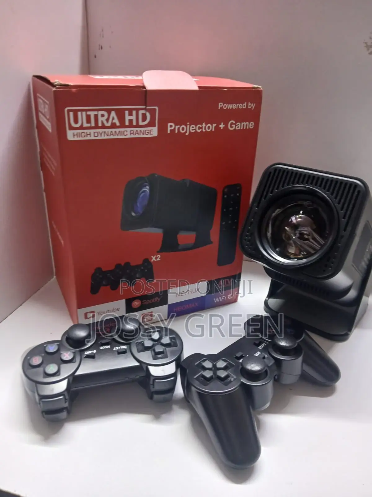 F600 Hy320 Portable Projector - 1080p, Wifi 6, Android 11