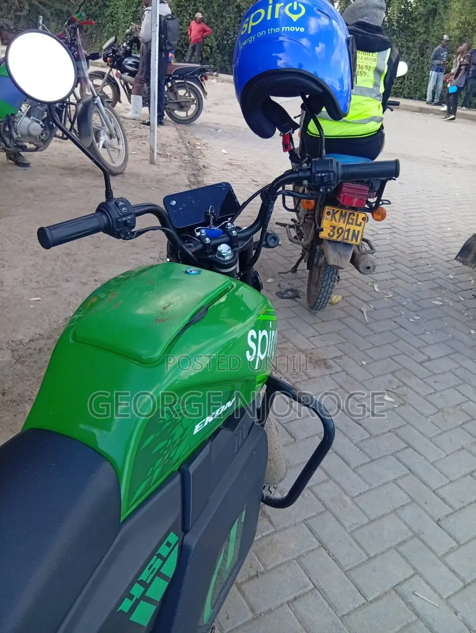 New Motorcycle 2025 Green