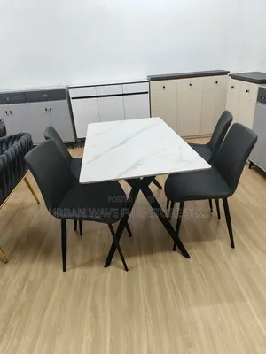4 Seater Dining Table Set 