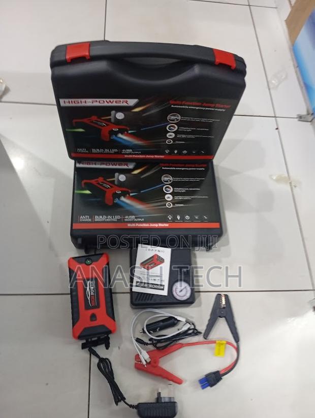High Capacity Jump Starter Power Bank – Vehicle Booster