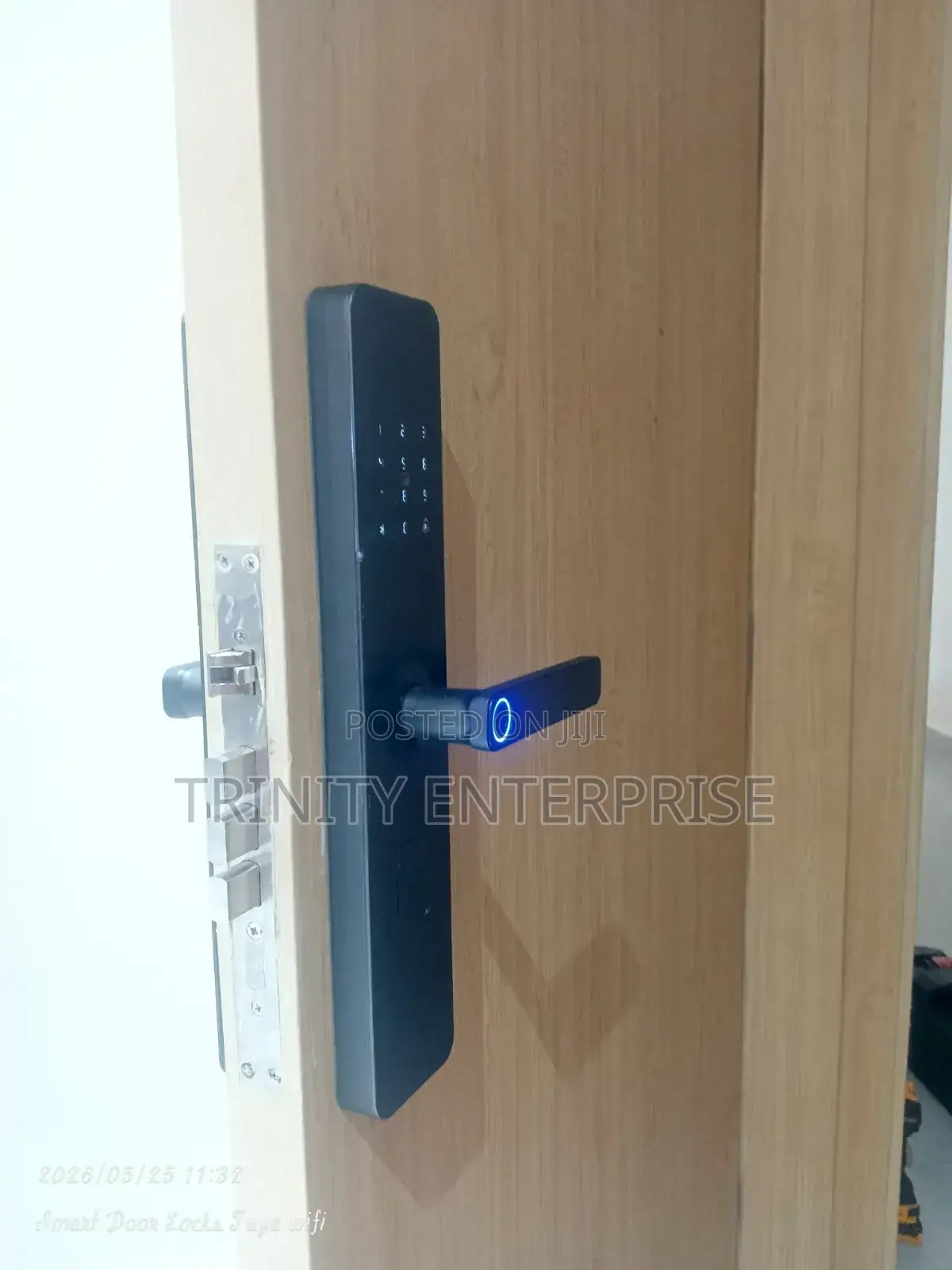 Wifi Smart Fingerprints Lock Smart Door Lock App Contr Password