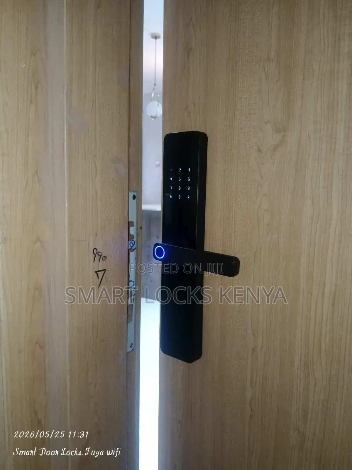 Smary Lock Original Tuya Wifi Apo Contro Passwords Fingerprints Cards
