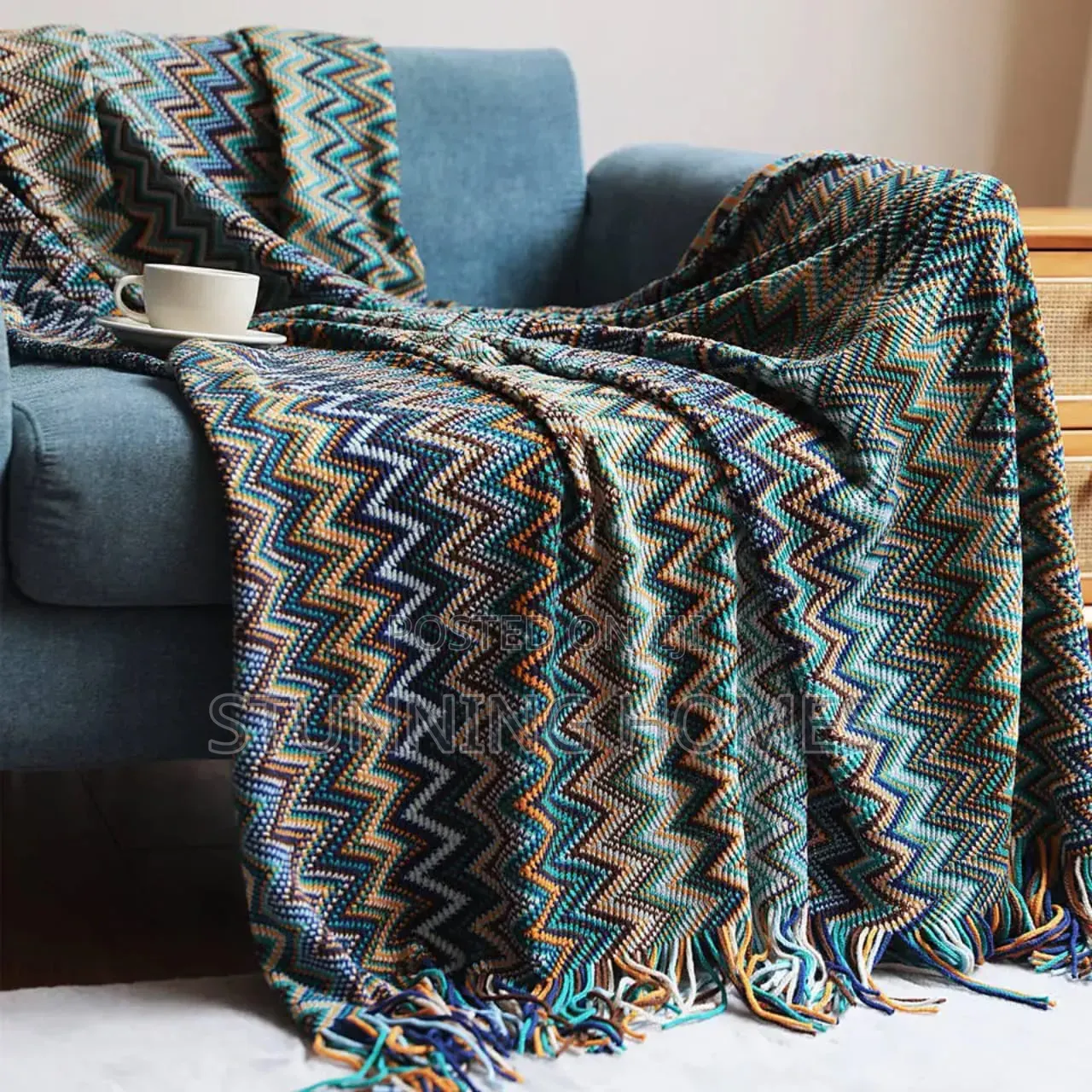Acrylic Cashmere Throw Blanket