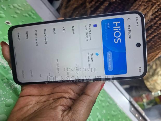 Tecno Spark 40 128 GB Blue - thumbnail 2