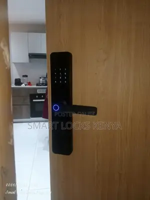 Smart Lock Dual Fingerprints Password Card App Control Lock Security