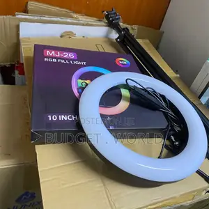 Professional 13" RGB Led Ring Light With Adjustable Lighting Modes