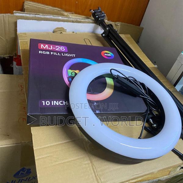 Professional 13" RGB Led Ring Light With Adjustable Lighting Modes