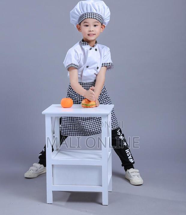 Photokids Chef Costume 3pcs Professional Cooking Role Play Set Cotton
