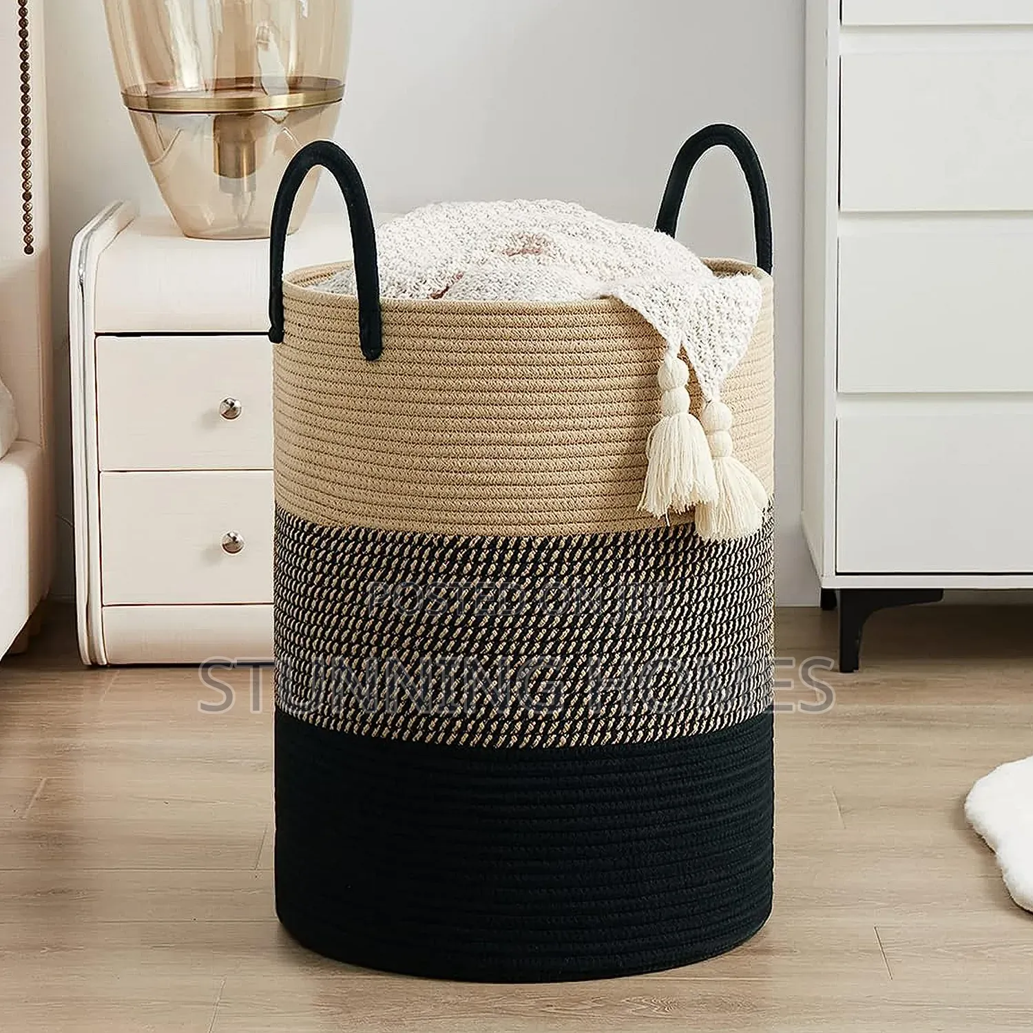 Multipurpose Storage Cotton Rope Baskets