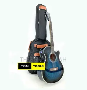 Generic 40 Inch Ibanez Electro Semi Acoustic Guitar With Padded Bag
