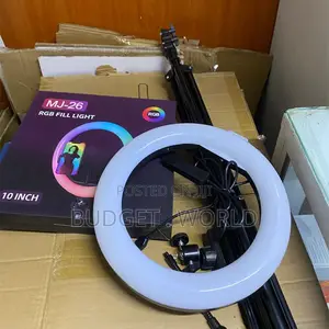 Smart RGB Led Ring Light 13 Inch for Streaming and Social Media Conten