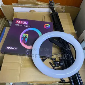 : 13 Inch Professional RGB Lighting Ring for Content Creation and Phot