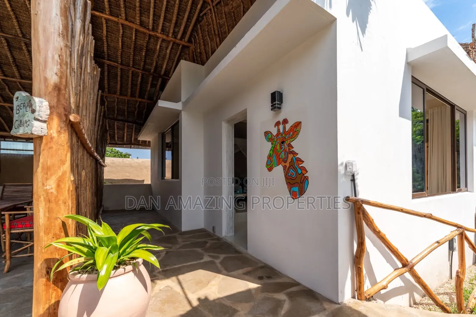 Furnished 10bdrm Villa in Beach Rd On 1/2 Acre, Diani for sale