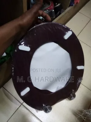 Dark Mahogany Toilet Seatcover
