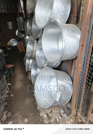 Strong Aluminum Sufuria for School, Church