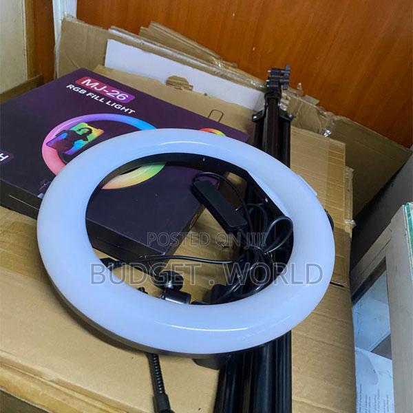 14 Inch RGB Led Ring Light Kit for Photography, Live Streaming Video