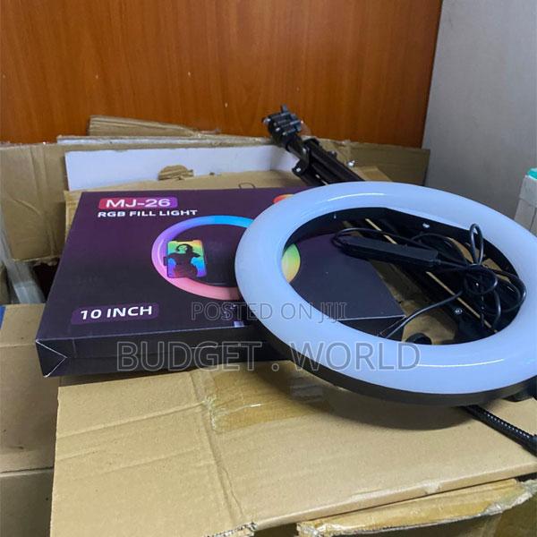 Premium 14 Inch Professional RGB Ring Light for Vlogging and Studio Ph