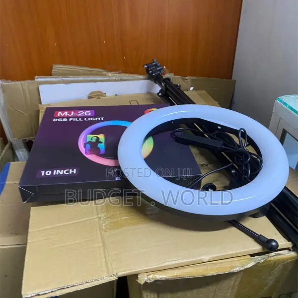 14 Inch RGB Multi-Function Ring Light for Content Creation, Photograp