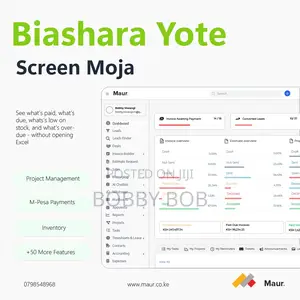 Maur CRM — Business Management Software for Kenyan Smes | M-Pesa Ready