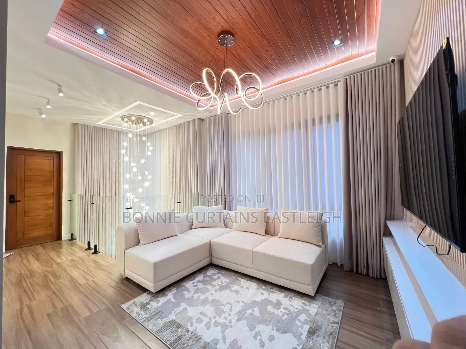 White Curtains and Sheers for Study Room