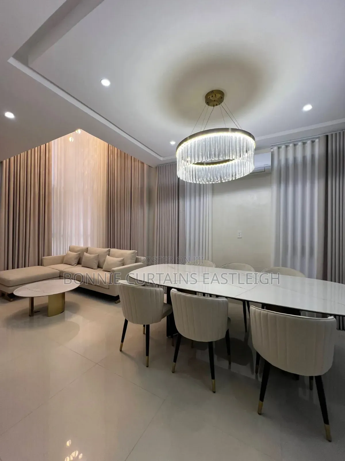 White Curtains and Sheers for Study Room