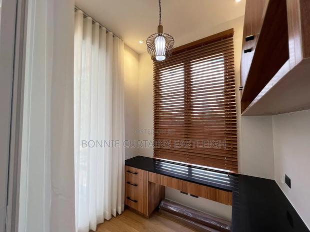 Gold Curtains and White Sheers With Hooks - thumbnail 2