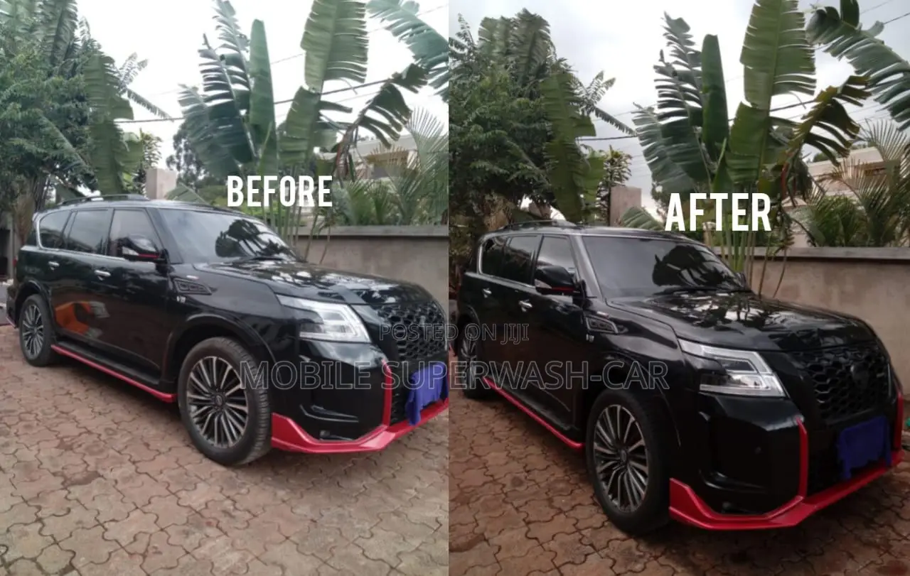 Nissan V8 Detailing Nairobi | Buffing, Paint Correction Interior