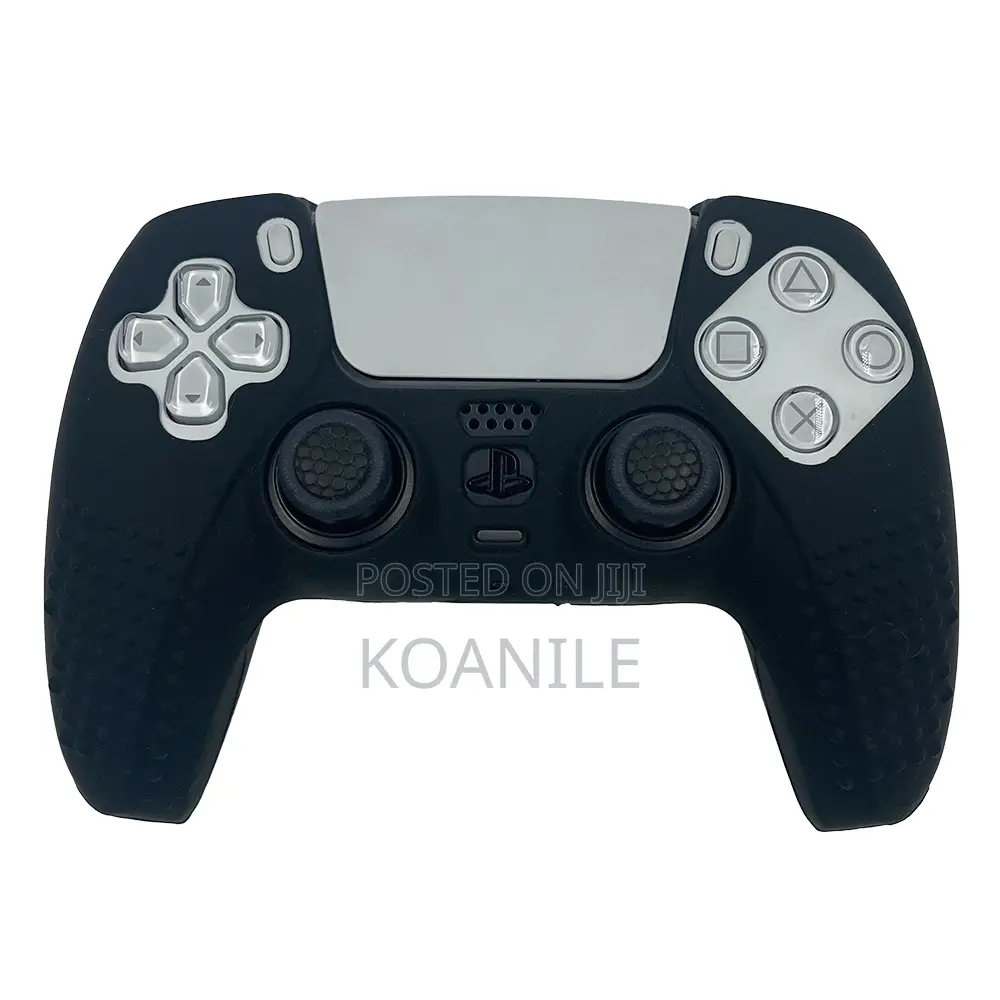 Ps5 Controller Cover Case!! Ps5 Controller Silicone (Black)