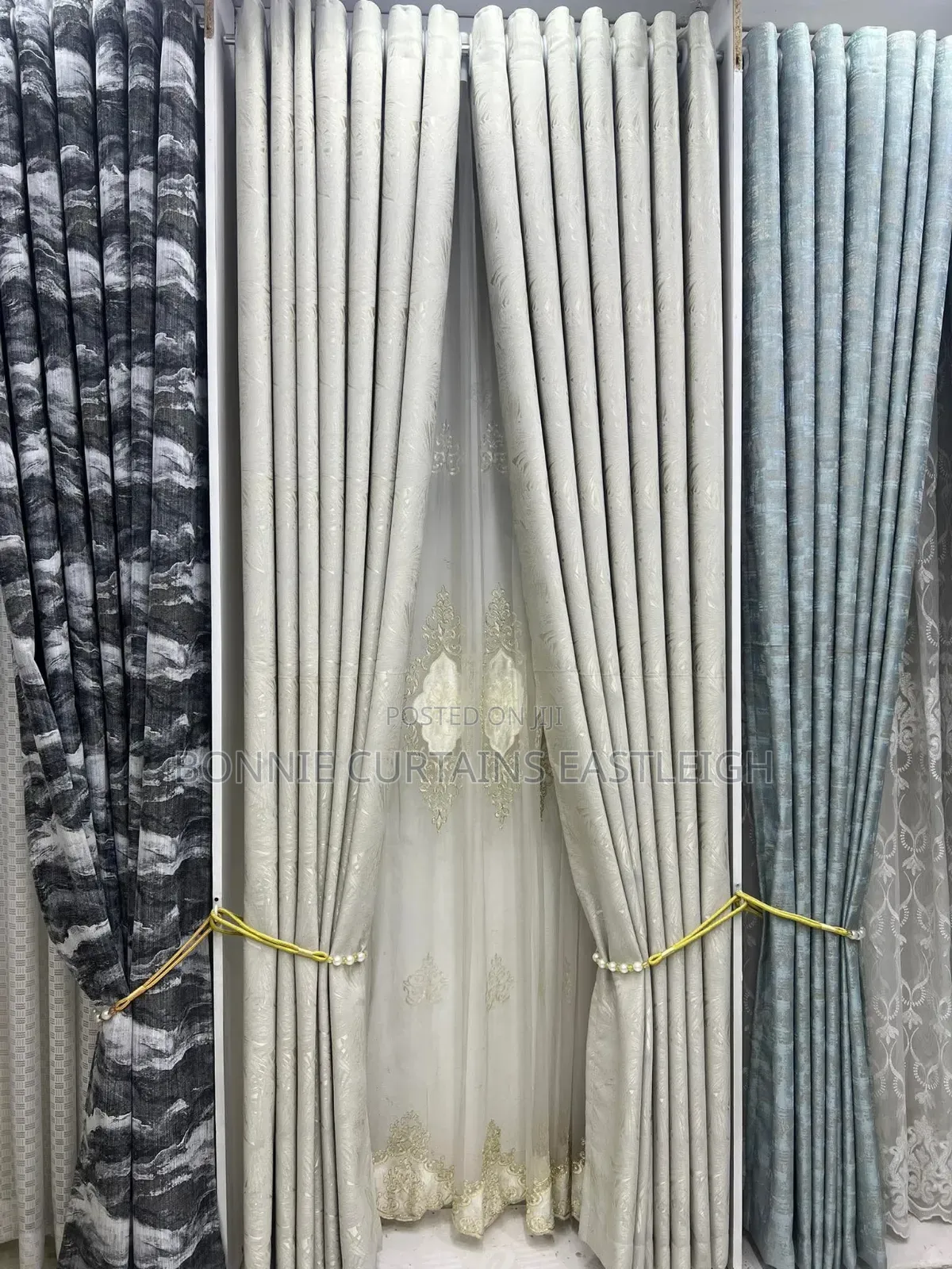 Light Grey Curtains for Modern Living Room Functionality