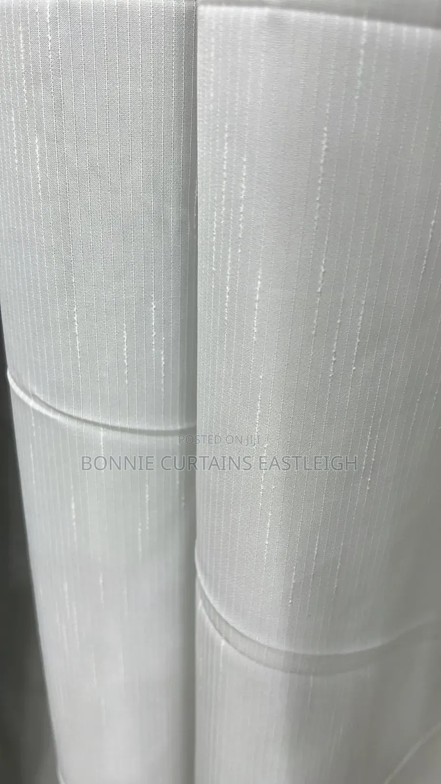 Heavy Sheers With Rings for Modern Dining