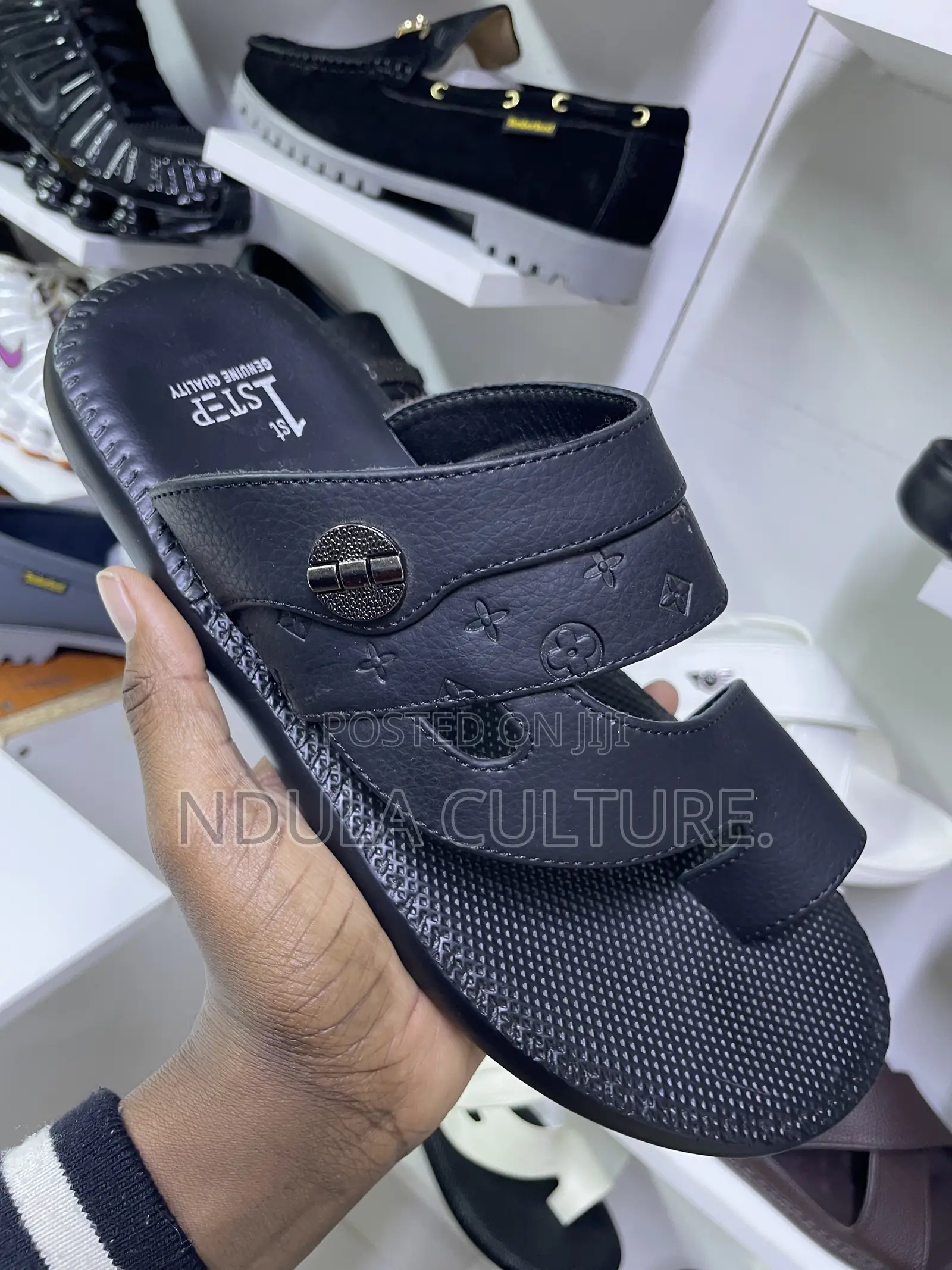 1 Step Soft Sole Leather Sandals