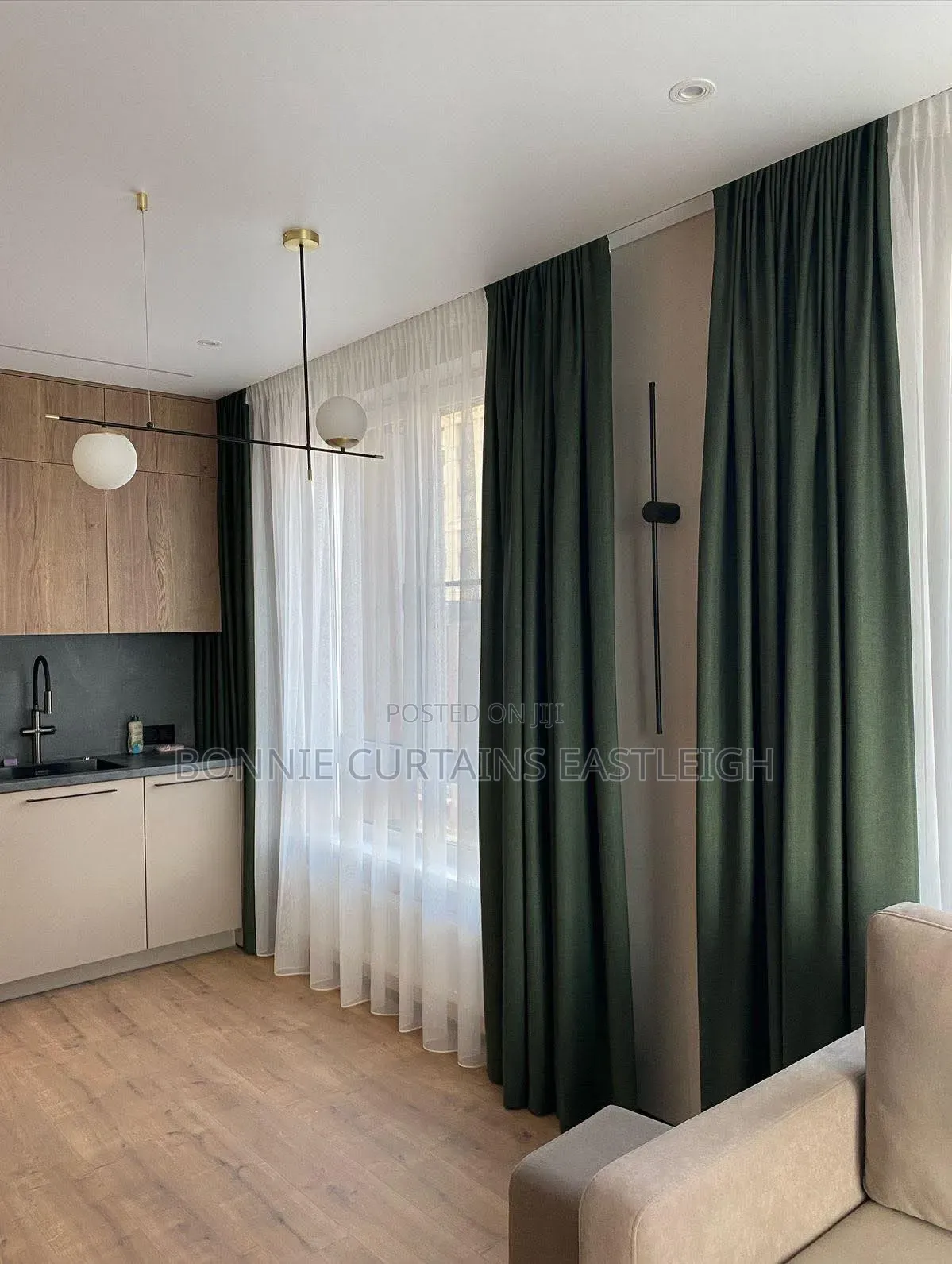 Light Green Curtains for Living Rooms With Hooks