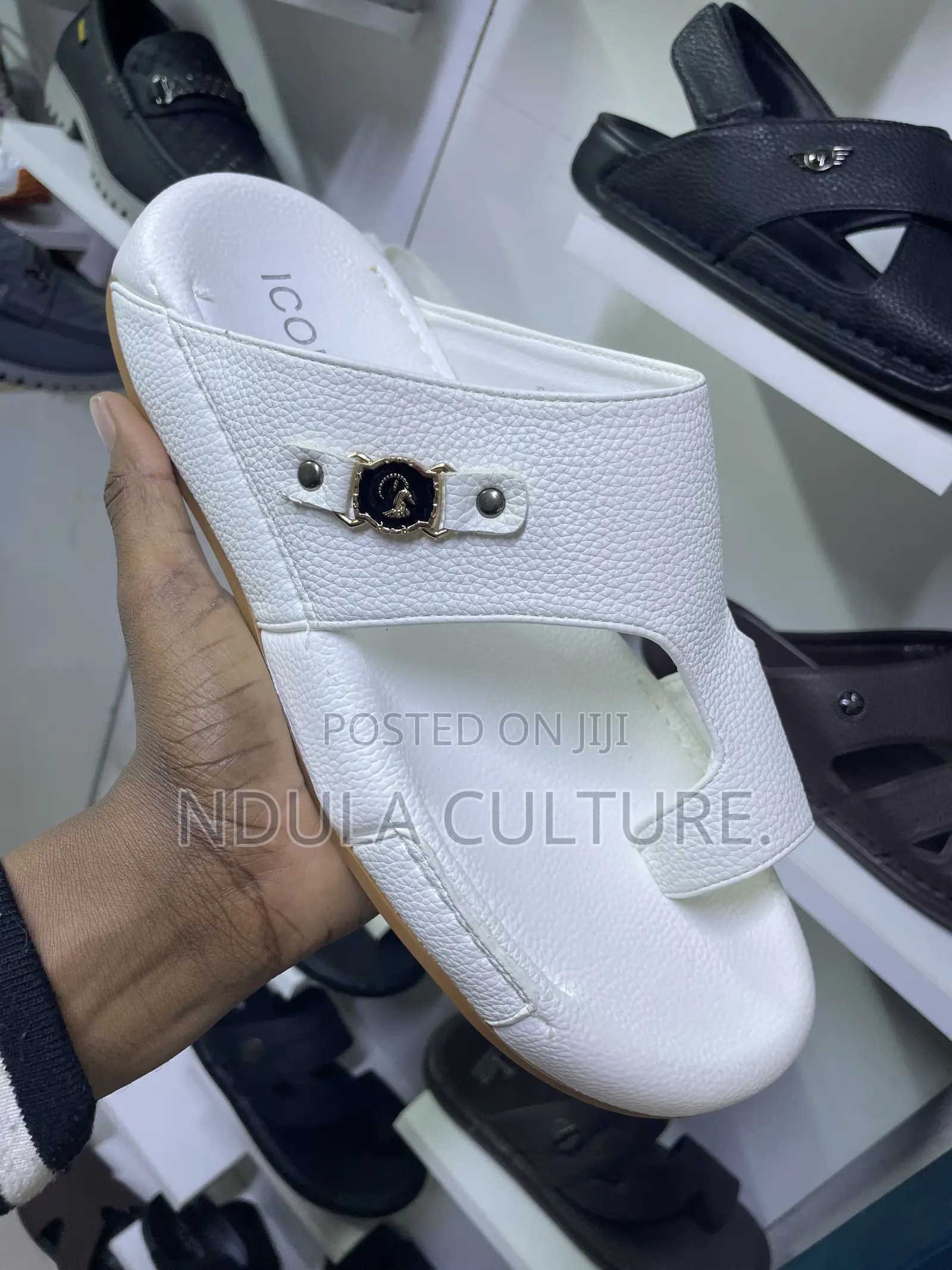 1 Step Soft Sole Leather Sandals