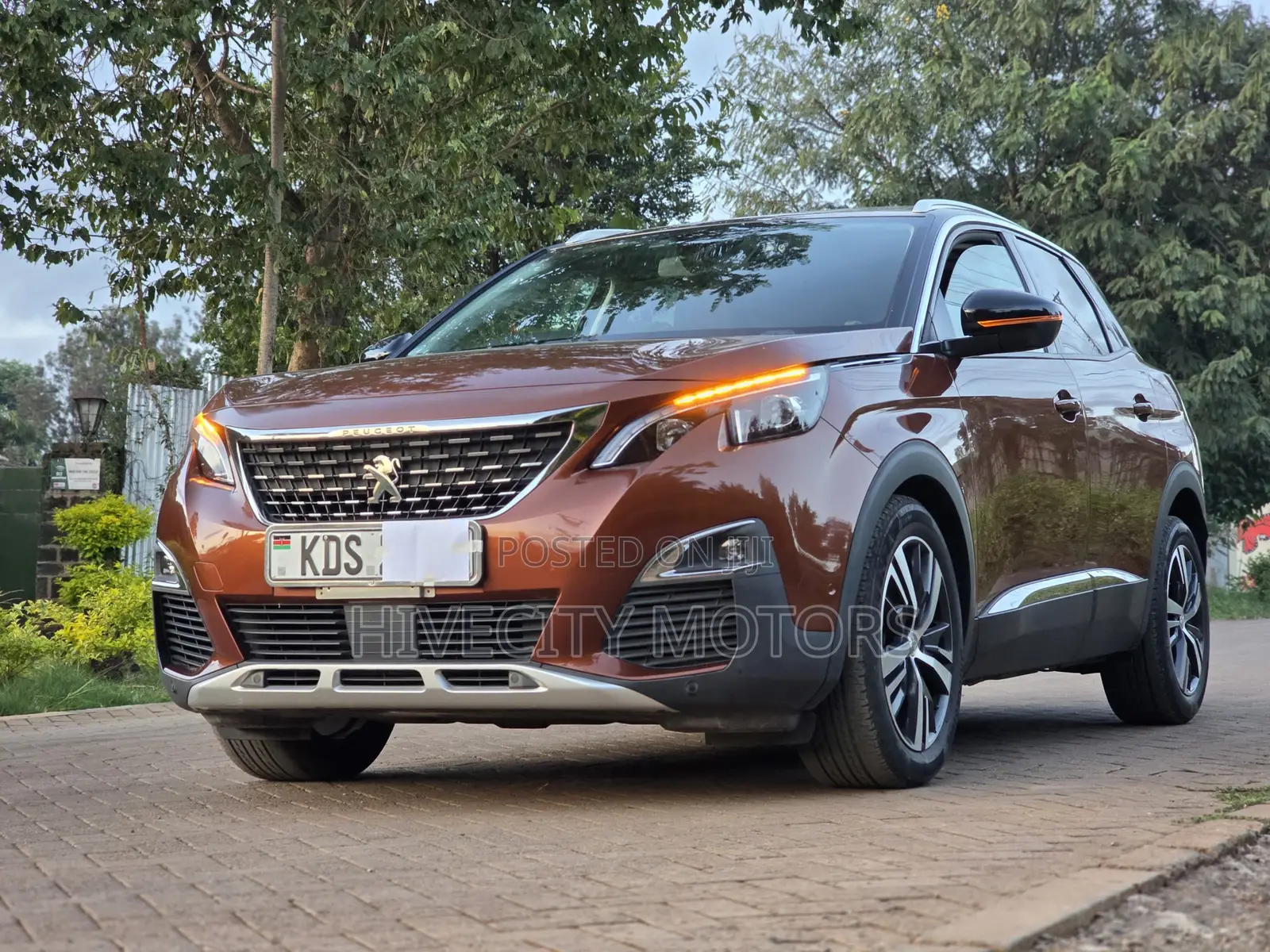 Peugeot 3008 2017 Brown