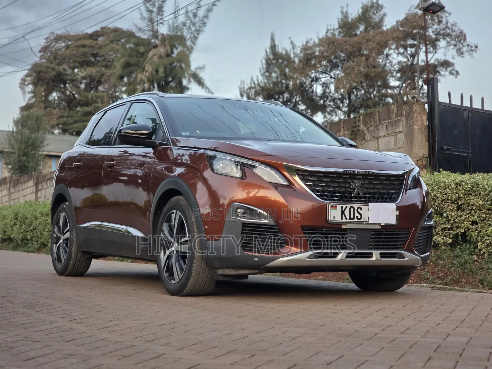 Peugeot 3008 2017 Brown