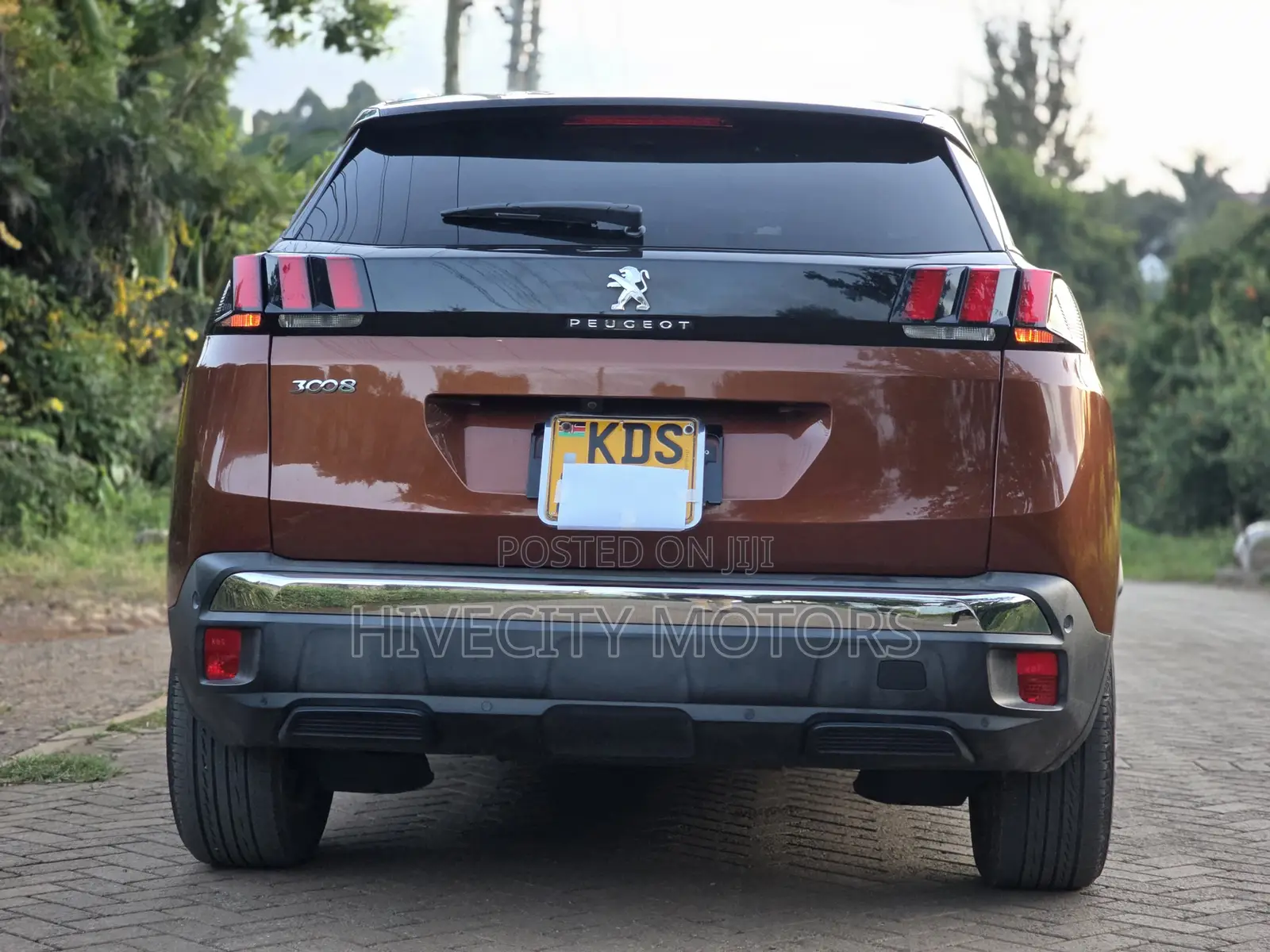 Peugeot 3008 2017 Brown