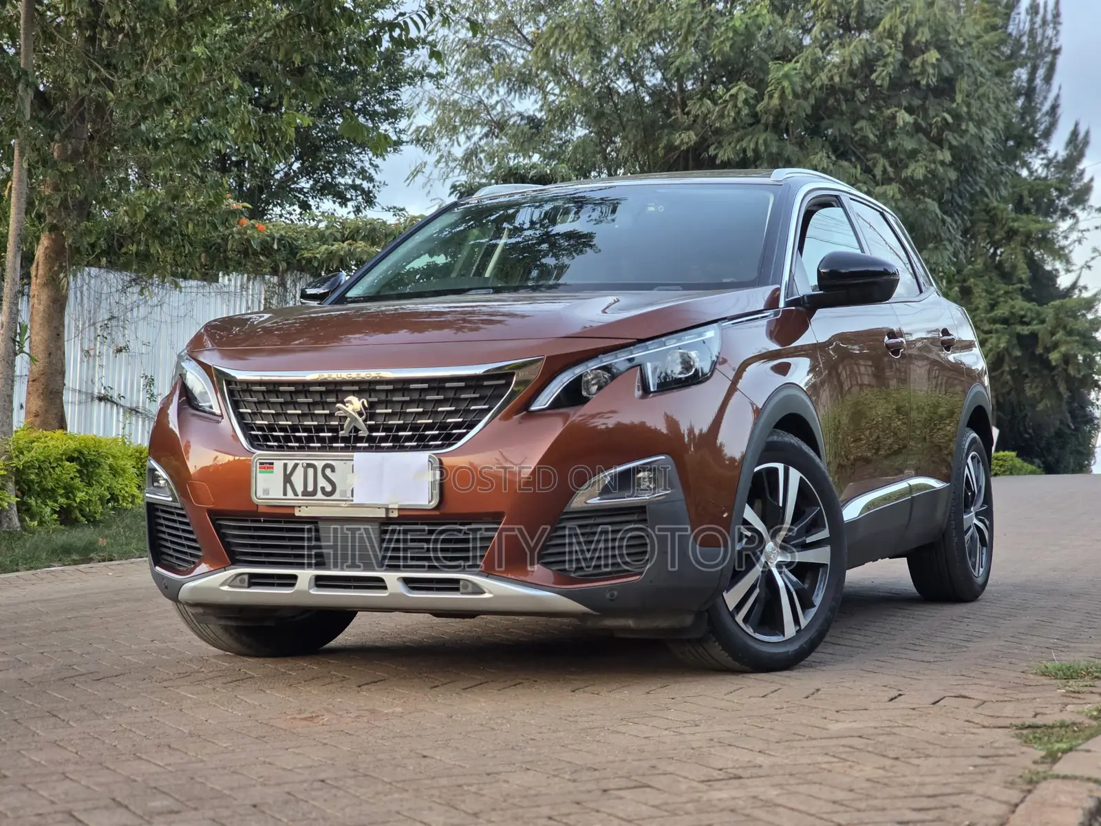 Peugeot 3008 2017 Brown
