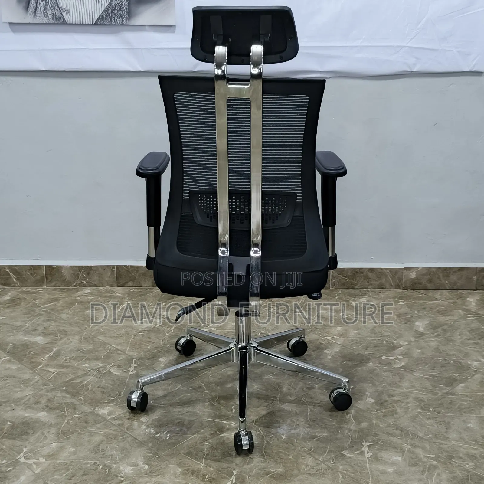 Executive Ergonomic High Back Mesh Office Chair With Headrest.