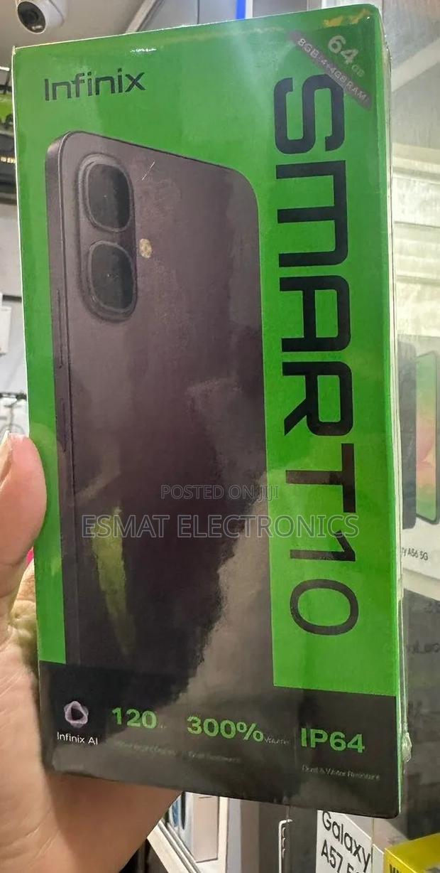 New Infinix Smart 10 64 GB Black