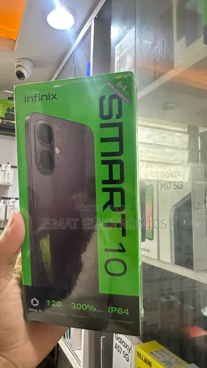 New Infinix Smart 10 64 GB Black