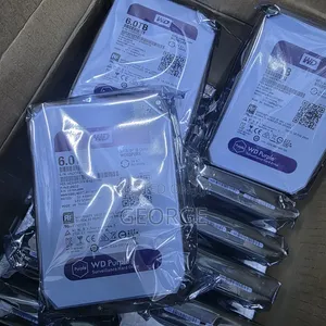 Wd Purple 6tb Surveillance Hard Drive for Home Business CCTV