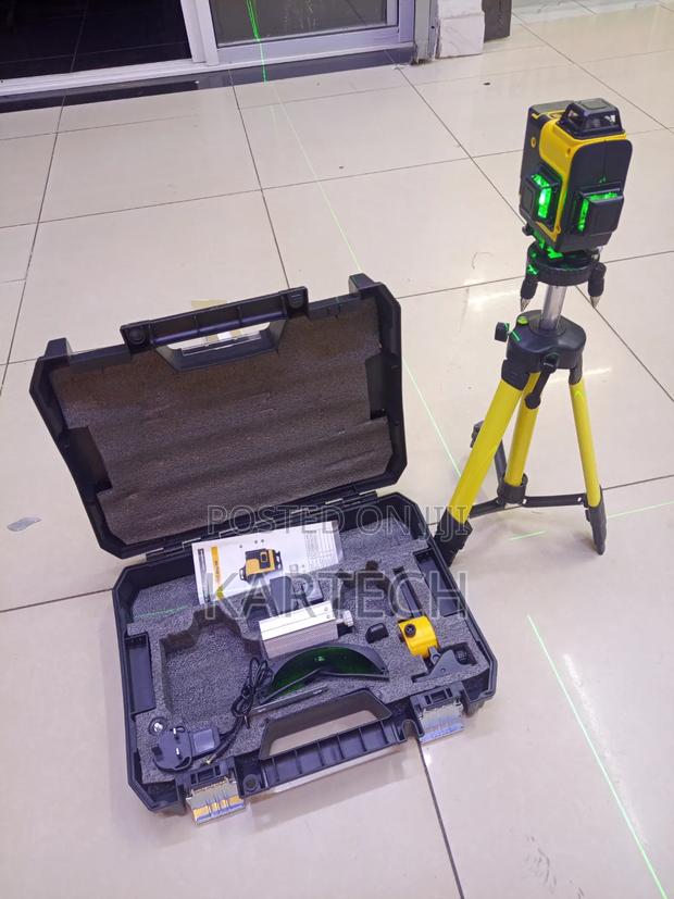 Dewalt 4d 16-Line Green Beam Laser Level With Tripod
