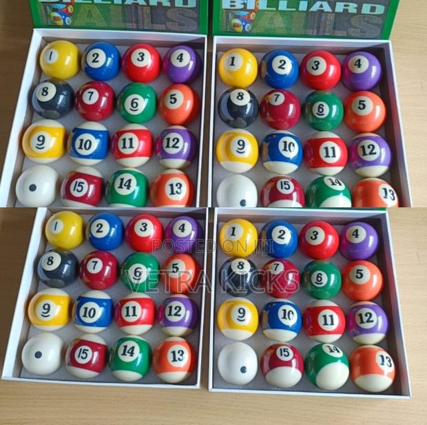Numbered Balls - Premium Billiard Accessories