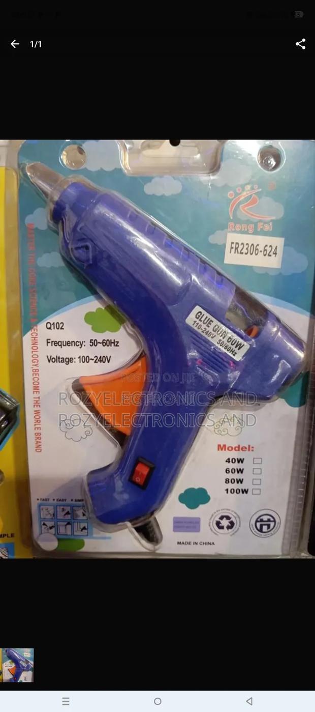 Glue Gun With Glue Sticks